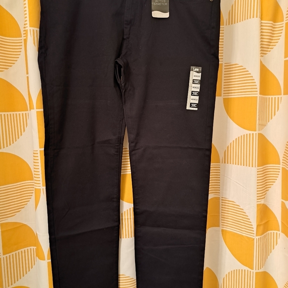 Lee Other - NWT!!! Mens Lee Black Slim Straight Active Stretch Jeans 40x32